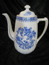 Kaffeekanne 1 1/4 l China-Blau   Porzellan Bodenmarke