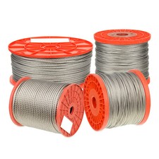 Edelstahl Drahtseil V4A 1mm -