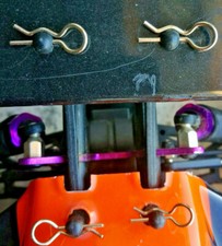 10x body clips ersatz - body,