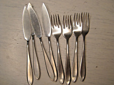 WMF Cromargan 8-tlg. Fischbesteck für 4 Personen Vintage