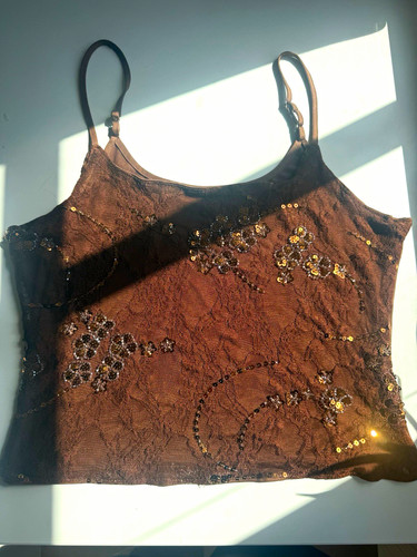 Damen trägertop braun - damen,