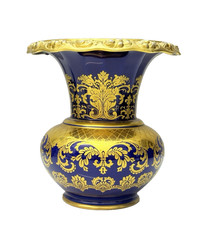 Rosenthal Vase,Kobaltblau mit