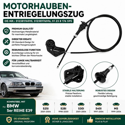 Motorhaubenseilzug bowdenzug - motorhaubenseilzug,