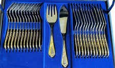 Ebel Fischbesteck Edelstahl 24