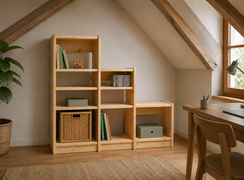 Stufenregal bücherregal regal - bücherregal,