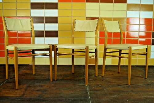 60er retro esszimmer stuhl - 60er,