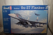 1:72 Revell Nr. 04319 Sukhoi Su-27 Flanker-B teilgebaut teilbemalt lose Teile