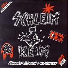 Schleim-Keim Schwarz Rot Gold