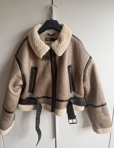 Zara teddy bikerjacke - zara,