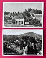 2 x Foto AK OYBIN Hain um 1936