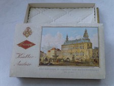 Trumpf alte Pralinenschachtel Knabber Auslese, Aachen Krönungssaal, selten rar