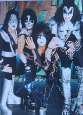 Ace Frehley (+) orig. Autogramm  Großfoto 20x25 KISS