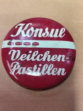 Konsul Veilchen Pastillen Dose Blechdose Werbung reklame MK2
