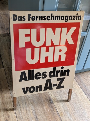 Vintage funk uhr aufsteller - vintage,