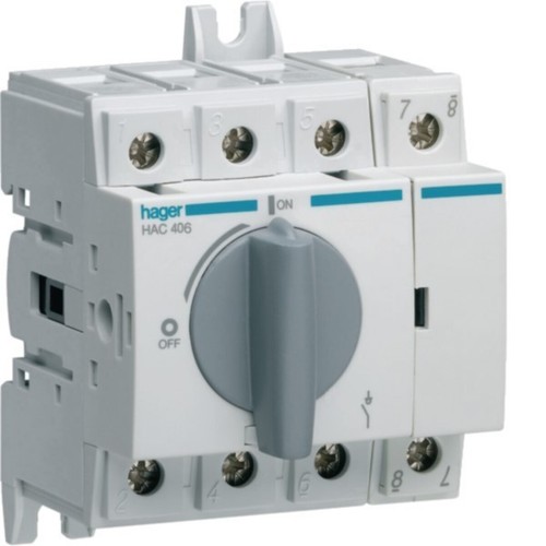 Hager lasttrennschalter hac406 - hager,