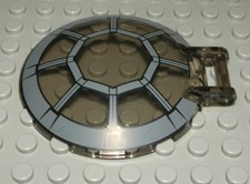 Lego Lid Round Transparent 6x6