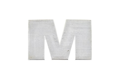 Buchstabe zum tank für mz - m,