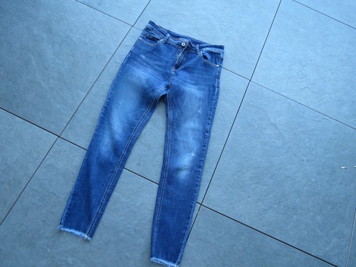 Damen jeans blau l - damen, jeans,