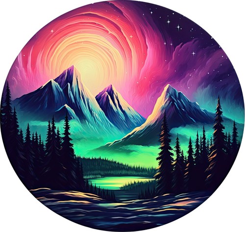Sticker nordlicht - sticker,