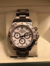 Rolex Daytona Stahl Chronograph Oyster Ref.116520 Bj.2013 Box&Pap. LC 100