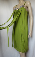 Cocktailkleid 36 Hochzeit grün Perlen flapper Monsoon Kleid Abschlussball