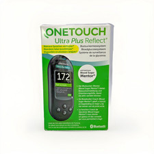 OneTouch Ultra Plus Reflect Blutzucker-Messgerät Diabetes Testset leichte Kratze