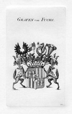 1820 - Fuchs Wappen Adel coat