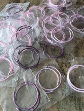 39Paar Ohrschmuck Kunststoff