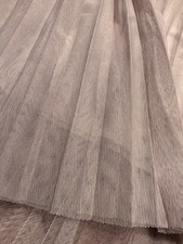 Rich & Royal Plissee Rock Falten taupe midi Größe M neu mit Etikett