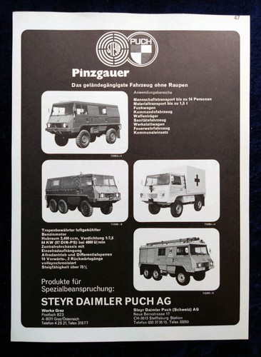 Puch pinzgauer originale - ,