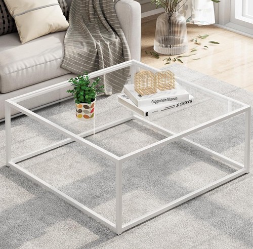 Couchtisch glas quadratischer - glas,