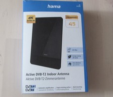 Hama Active DVB-T2 Indoor Antenne / Zimmerantenne - 4K Ultra HD - 