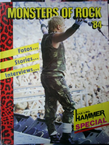Monsters rock 1984 - monsters, special