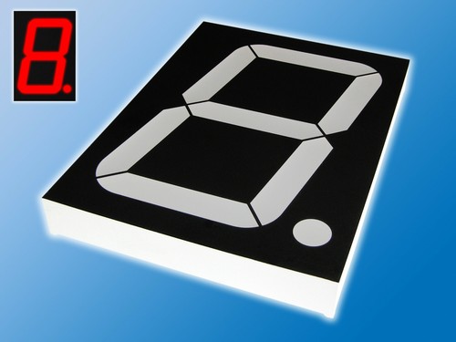 Segment anzeige display - 7-segment, |