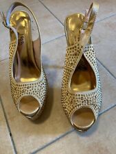 Orig T O P 1969 MADE IN ITALY DAMEN Plateau PUMP Art Gr. 40 