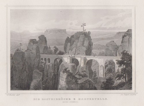 Sächs schweiz basteibrücke - sächs.,