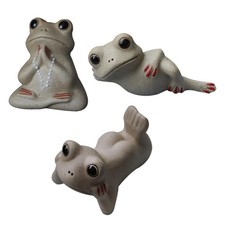 Keramik-Frosch-Teehaustier-Fig
