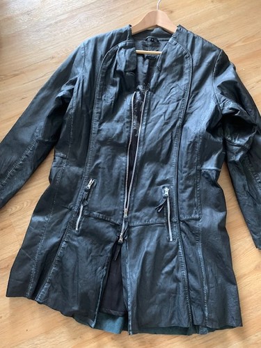 Patago lederjacke schwarz - schwarz, 46