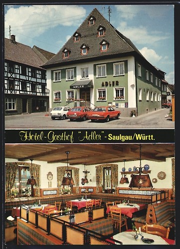 Ansichtskarte saulgau - ansichtskarte,