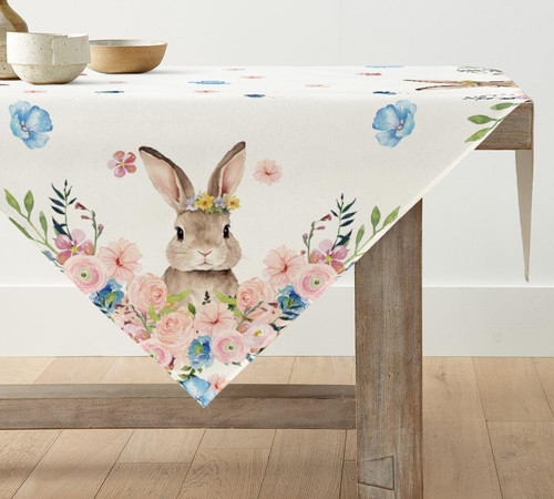 Hase blume ostern waschbare - hase,