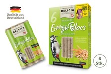DELICIA ® Pick-Me-Up EnergieBlocs 6er Pack Vogelfutter schalenfrei Ambrosia frei