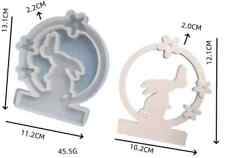 Silikonform Gießform Einschieber Ostern Osterhase für Teelicht gießen Keraflott