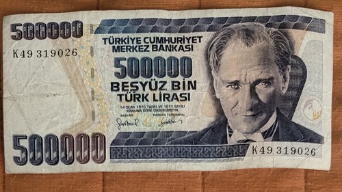 Alte banknoten türkische lira - banknoten,