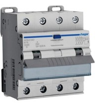 Hager ADX466D Fehlerstrom-Leitungsschutzschalter, FI/LS-Schalter, 4P 10kA C-16A