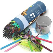Hochwertiges Buntstift-Set: 48