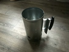 Anzündkamin für Grillkohle, Grillkohlezünder neu & ungenutzt 16 cm Durchmesser