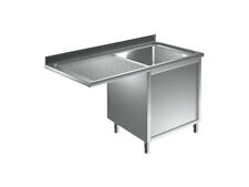 Spülcenter 1200 x 700 mit Becken Rechts für Spülmaschine Gastro Spüle Spültisch 