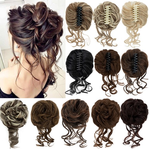 Claw messy bun - messy,