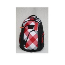 O'NEILL Rucksack OKEMO Super White Schulrucksack schwarz rot