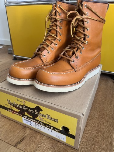 Red wing 9877 moc - wing, toe